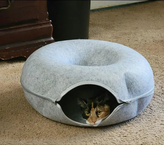 Cat Donut Bed & Tunnel