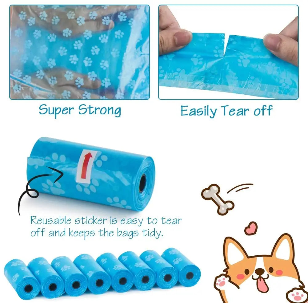 Pet Disposable Poop Bag Set