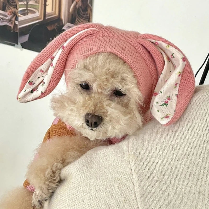 Easter Bunny Hat for Pets