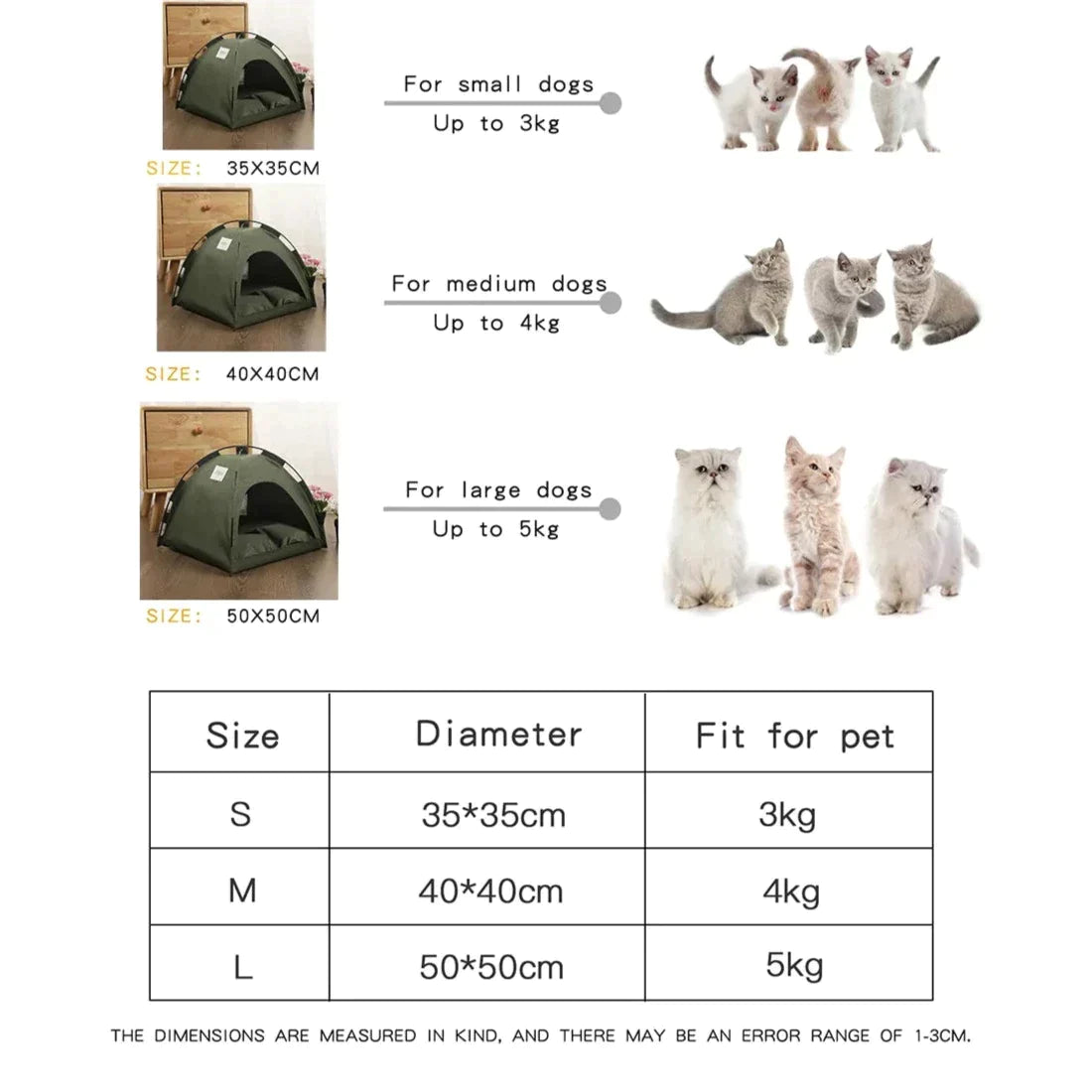 Foldable Pet Tent